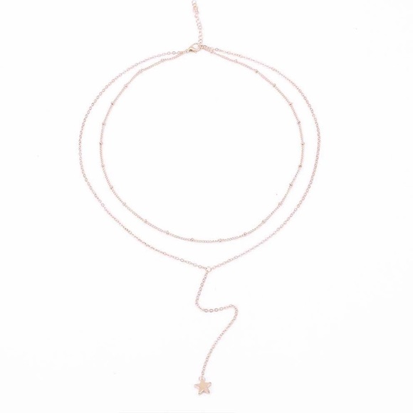 Sale Last 1! New Gold Layered Star Necklace - Picture 4 of 4